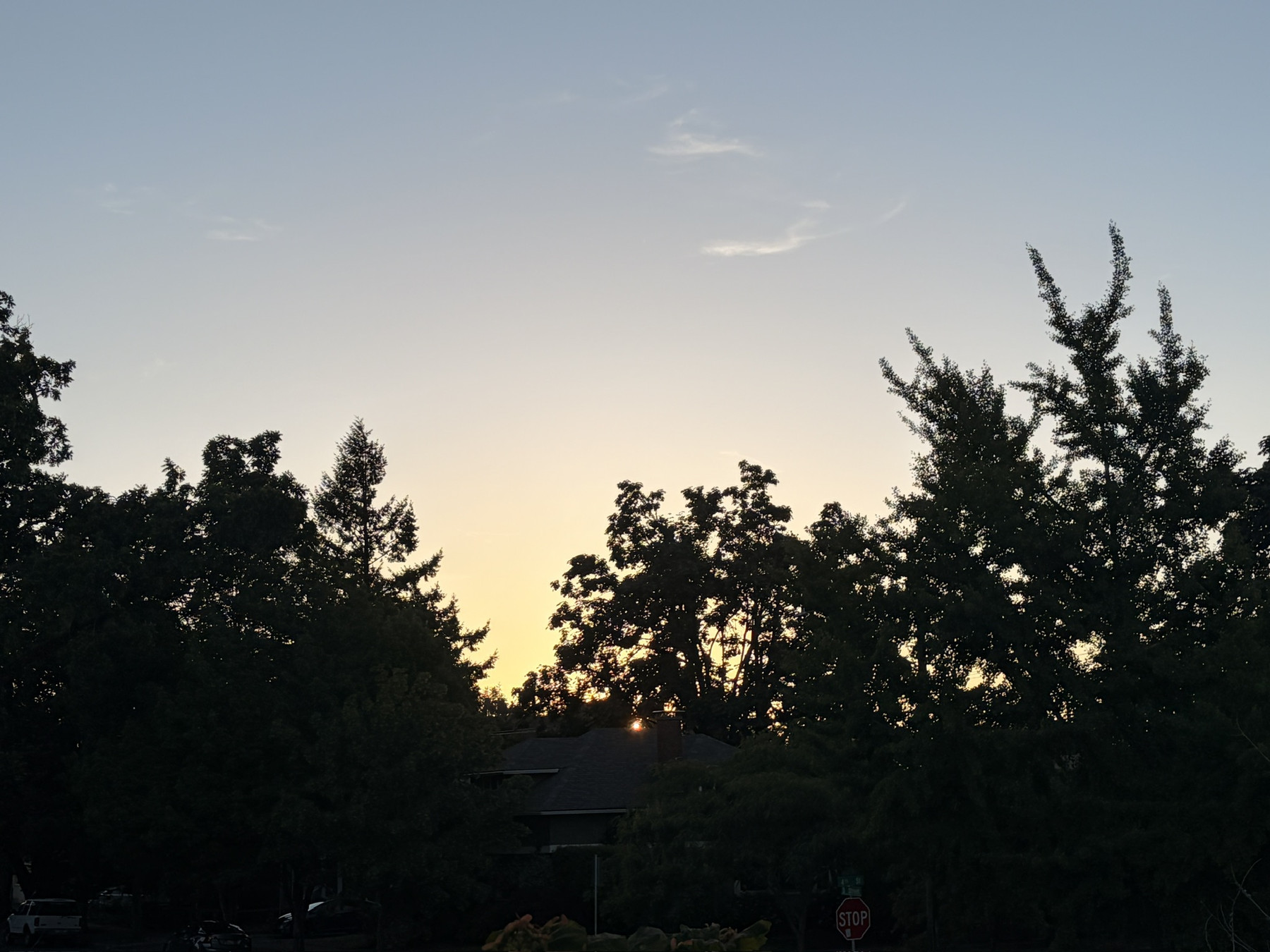 Goodbye, sun!