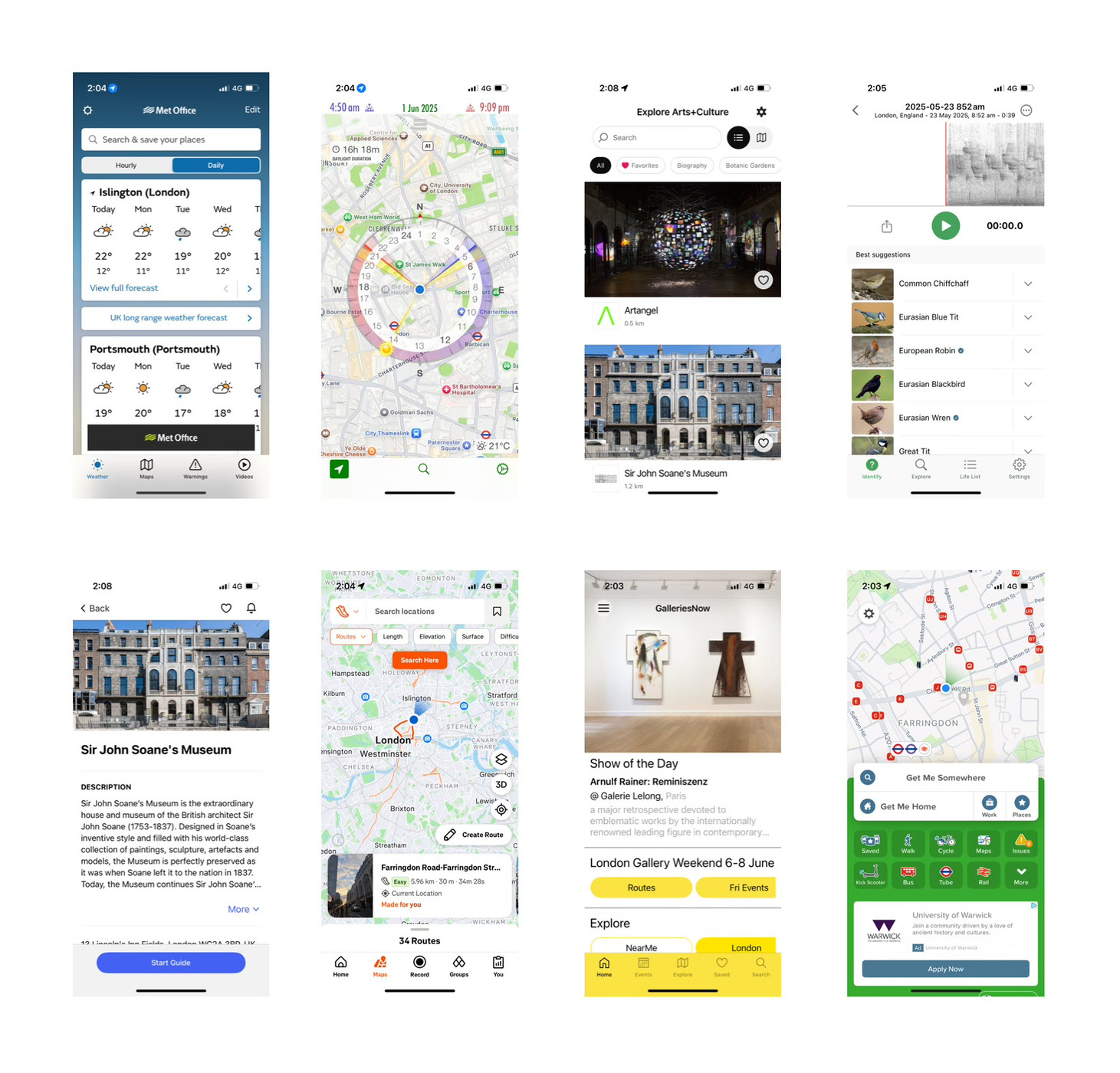 Apps for exploring London - alvin in the room