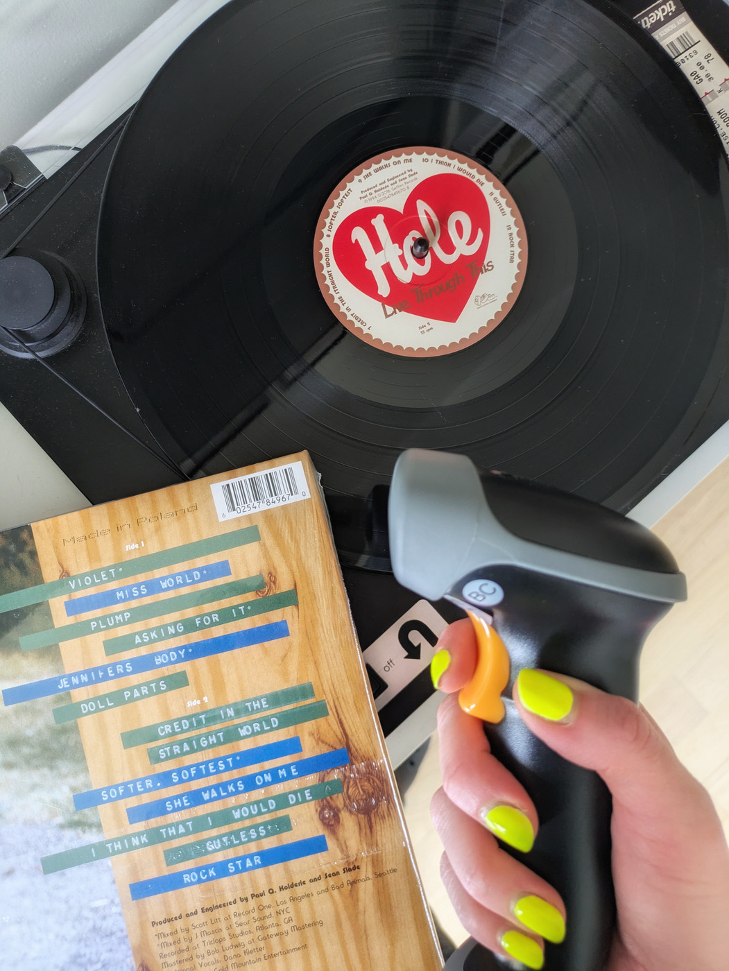 Vinyl scrobbler