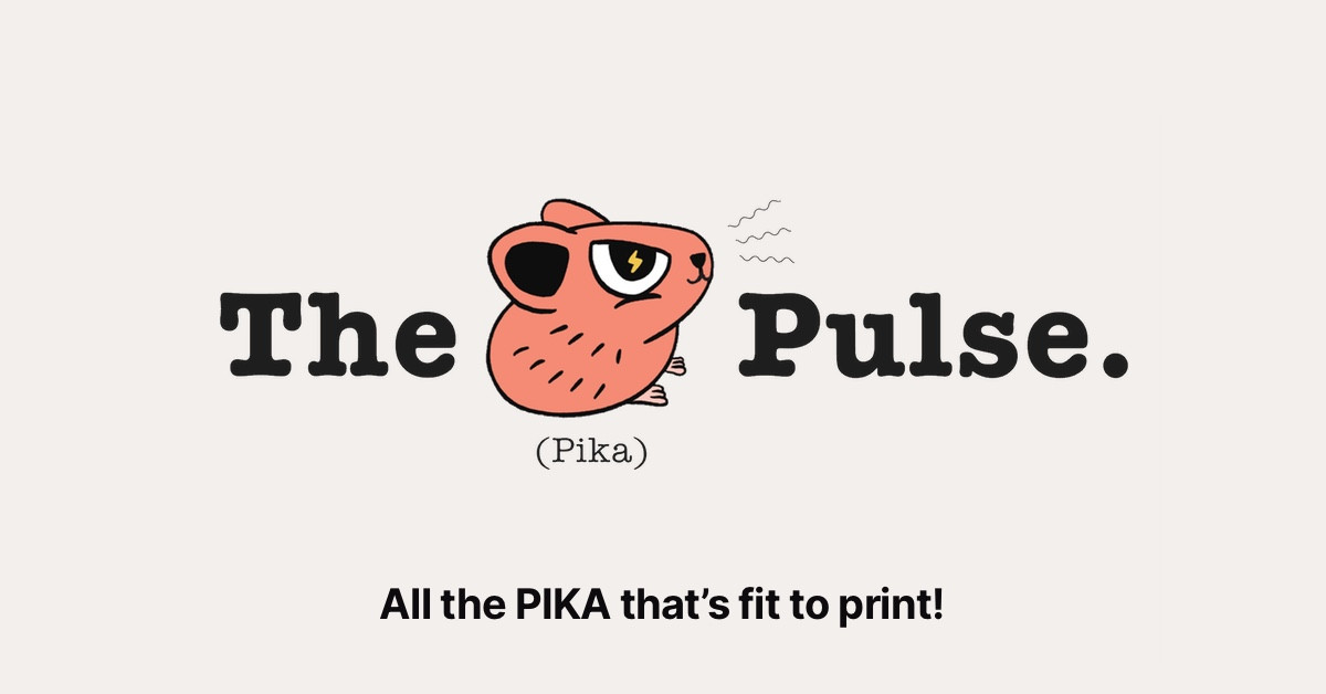A banner for The Pika Pulse