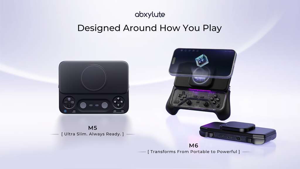 Abxylute M5とM6の外観比較