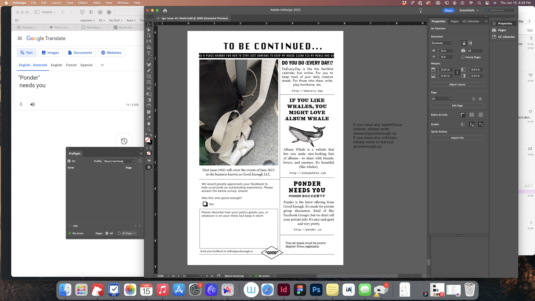 How We Made A Good Enough Zine - Good Enough